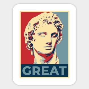 Alexander The Great Sticker